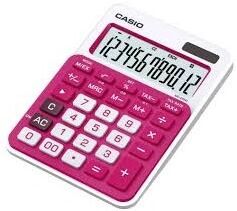 Calculadora Casio MS-20NC rosa