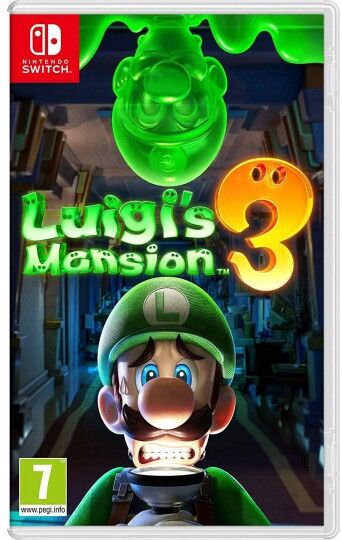 Juego nintendo switch Luigi's Mansion 3