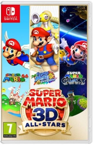 Juego Nintendo switch super mario 3d all stars