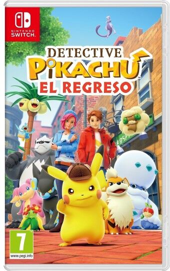 Juego Nintendo Switch Detective Pikachu El Regreso