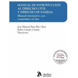 JOSE MANUEL RUIZ-RICO RUIZ Manual De Introducción Al Derecho Civil Y Derecho De Familia. Man Ual