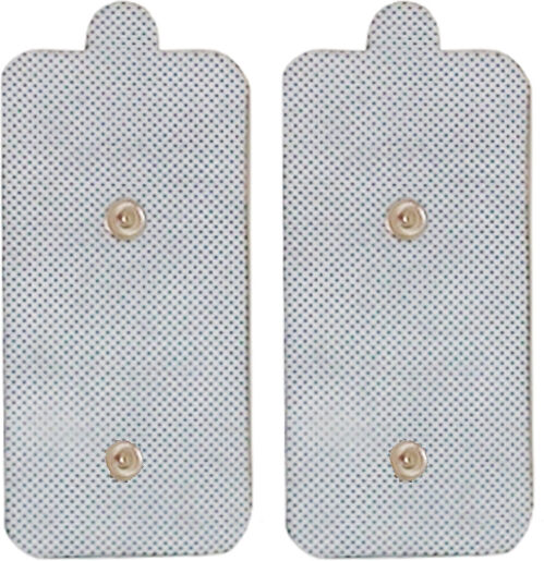 Electrodos Adhesivos de Doble Snap Kinefis 5X10 cm Electrodos Adhesivos de Doble Snap Kinefis 5X10 cm