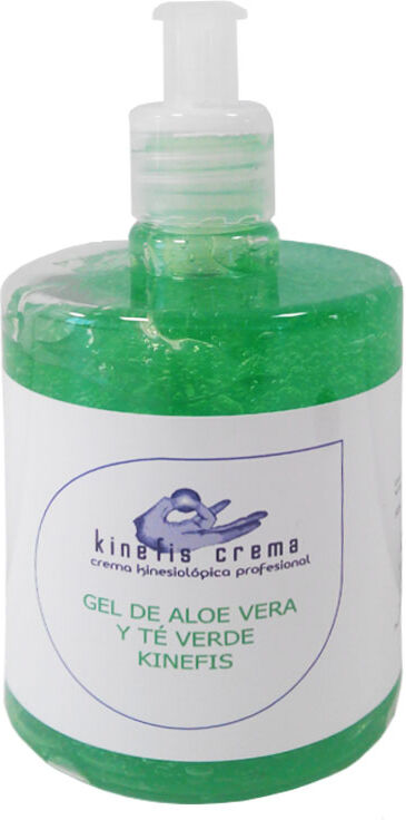 Gel de Aloe Vera Puro Enriquecido con Té Verde Kinefis 500 ml: Efecto Regenerante, hidratante y antioxidante Gel de Aloe Vera Puro Enriquecido con Té Verde Kinefis 500 ml: Efecto Regenerante, hidratante y antioxidante