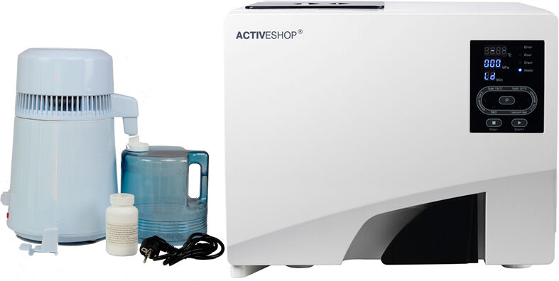 Autoclave Clase B 8 Litros Kinefis Experience con pantalla de LED + Destilador de agua de regalo Autoclave Clase B 8 Litros Kinefis Experience con pantalla de LED + Destilador de agua de regalo