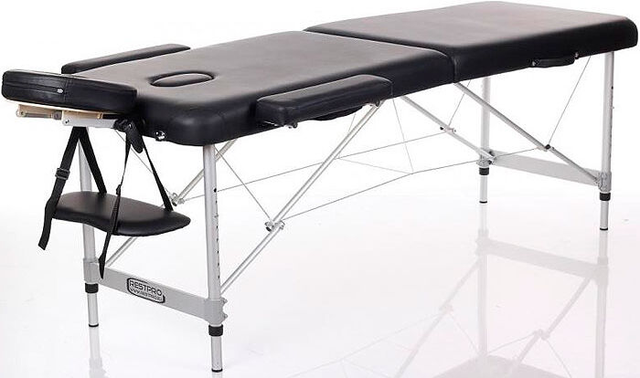 Camilla Plegable Kinefis Supreme Aluminio 2 Cuerpos Ancho 60 cm (color negro) Camilla Plegable Kinefis Supreme Aluminio 2 Cuerpos Ancho 60 cm (color negro)