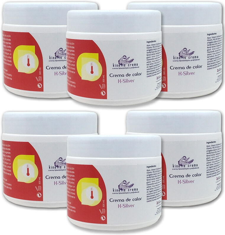 OFERTÓN 5 + 1: Crema de Calor Kinefis K-Silver 500 ml OFERTÓN 5 + 1: Crema de Calor Kinefis K-Silver 500 ml