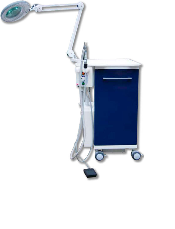 Smart 35: Equipo de podología de dimensiones reducidas de Técnica Seca Smart 35: Equipo de podología de dimensiones reducidas de Técnica Seca