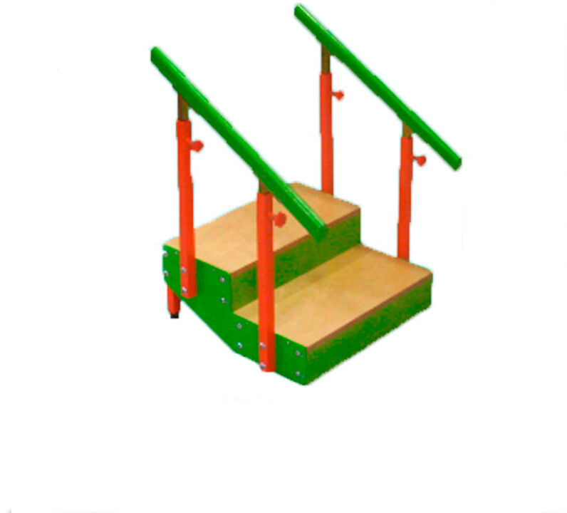 Escalera infantil con rampa. Módulo Peldaños Escalera infantil con rampa. Módulo Peldaños