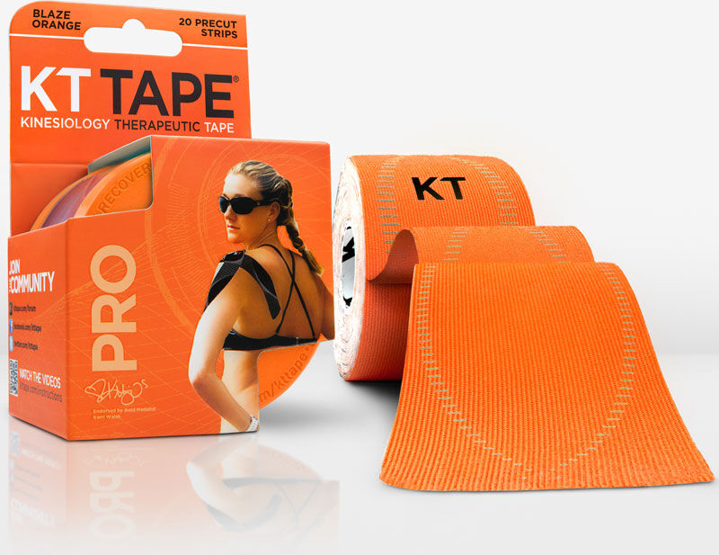 KT Tape Pro Sport Kinesiology Tape de Máxima Calidad Sintético 5cm x 5m con Precorte, Color Naranja KT Tape Pro Sport Kinesiology Tape de Máxima Calidad Sintético 5cm x 5m con Precorte, Color Naranja