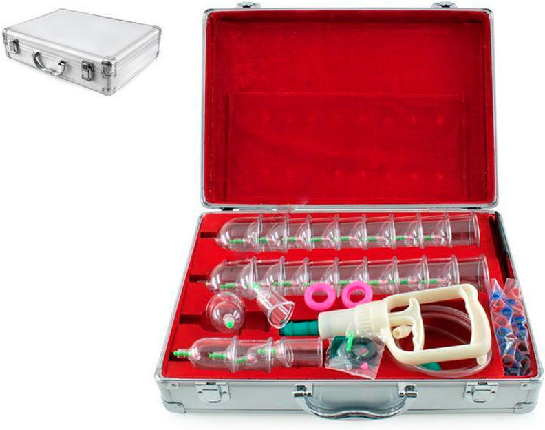 Maletín de Ventosas Magnéticas (24 unidades) + Pistola + Manguera para Autoaplicación Maletín de Ventosas Magnéticas (24 unidades) + Pistola + Manguera para Autoaplicación