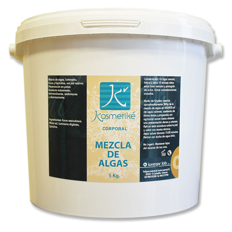 Mezcla de Algas Kosmetiké Profesional 3 Kg: Efecto Limpiador en Profundidad Mezcla de Algas Kosmetiké Profesional 3 Kg: Efecto Limpiador en Profundidad
