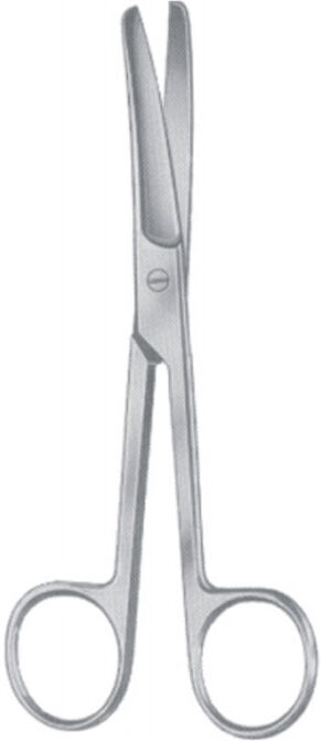 Tijera Cirugía Curva Punta Aguda / Aguda Kinefis Tijera Cirugía Curva Punta Aguda / Aguda Kinefis