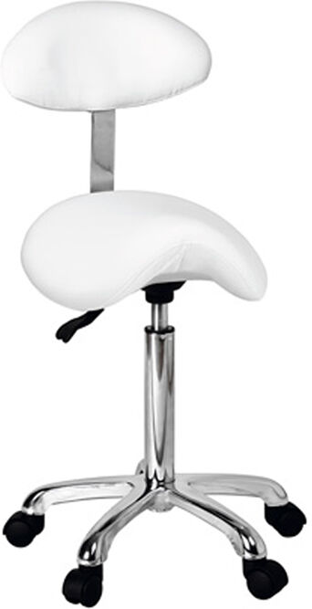 Taburete de Belleza Tipo Pony con Respaldo Organic Plus (colores disponibles) Taburete de Belleza Tipo Pony con Respaldo Organic Plus (colores disponibles)