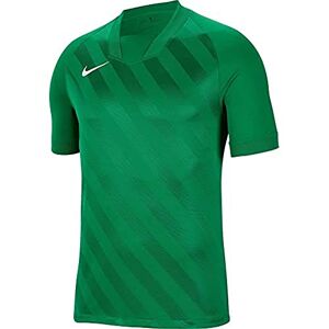 Nike Y NK Dry CHALNG III JSY SS T-Shirt, Unisex-Child, Pine Green/Pine Green/White, S