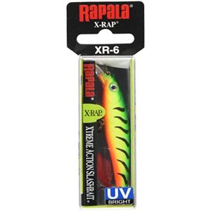 Rapala X-Rap Señuelo, Unisex-Adult, Firetiger UV, 4 cm / 2 g