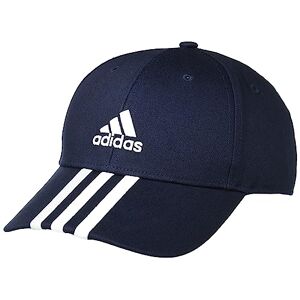 Adidas 3-Stripes Cotton Twill Baseball, Gorra De Béisbol Unisex adulto, Azul (Legend Ink/White), Adult (L/XL)