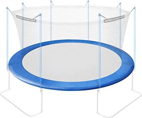 Ultrasport Cubrebordes para trampolín de jardín Jumper, cubierta de primavera en azul, cubierta de borde de trampolín para Ø 430 cm, accesorios de trampolín para más seguridad