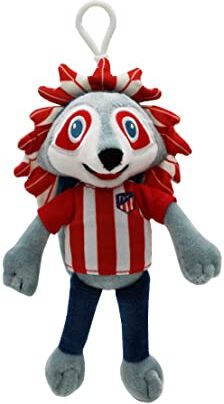 CYPBRANDS Atlético de Madrid, Peluche Indi, Dimensión 20 cm, Producto Oficial Atlético de Madrid, Color Rojo (CyP Brands)