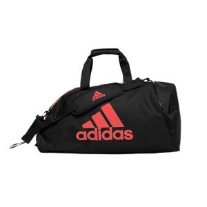Adidas 2in1 Bag Bolsa de Gimnasio, Unisex Adulto, Blanco/Rojo, Medium