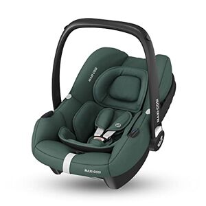 Maxi-Cosi CabrioFix i-Size Silla de Coche bebé grupo 0+ i-Size, para bebés recién nacidos desde 40 hasta 75 cm, con asiento infantil y capota, Essential green