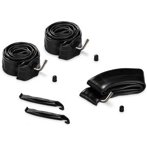 hauck Kit de Reparación de Neumáticos para Silla de Paseo de 3 Ruedas, 2 x 12" Camara de Aire + 1 x 10", Cámara de Aire Neumaticos 12 Pulgadas, incl. Elevador, Negro