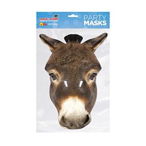 Rubies-Mascara burro adulto talla unica, multicolor, (Rubie'S Spain DONKE01)