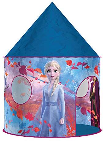 John Disney My Starlight Palace 75118A Frozen 2 - Tienda de campaña con luz giratoria de Discoteca, Color Azul