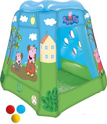 John Dolce - Peppa Pig - Tienda Inflable con Bolas, 72815