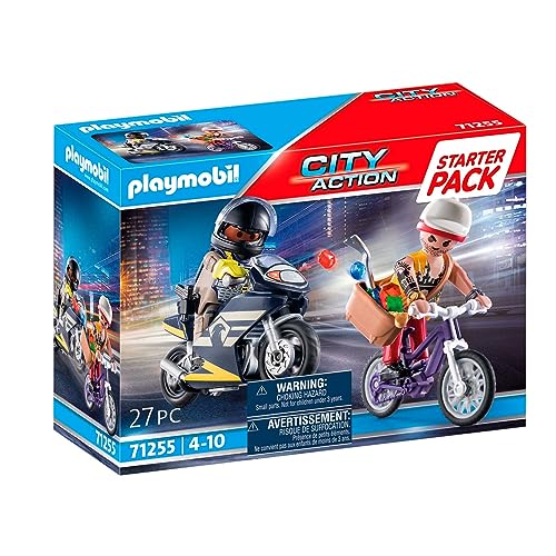Playmobil Starter Pack Fuerzas Especiales y Ladrón 71255, a Partir de 4 años