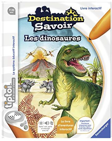 Ravensburger - Juguete de electrónica Dinosaurios (versión en francés)