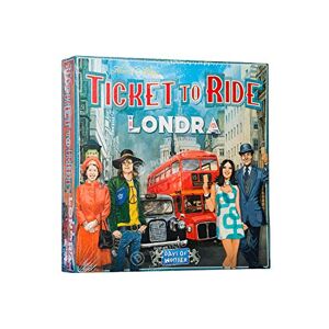 Asmodee - Ticket To Ride: Londres, Juego de Mesa para Toda la Familia, 2-4 Jugadores, 8+ Años, Edición en Italiano