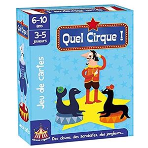 Sweet November, Quel Cirque – Juego de Cartas a Partir de 6 años – 3 a 5 Jugadores – Los Payasos, Las Acrobates y los Jongers