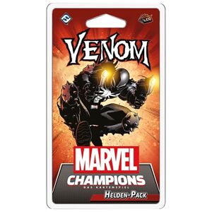 Fantasy Flight Games Asmodee Marvel Champions: LCG – Venom   Expansión de héroe   Juego Experto   Juego de Cartas   1-4 Jugadores   A Partir de 14 años   Más de 60 Minutos   Alemán