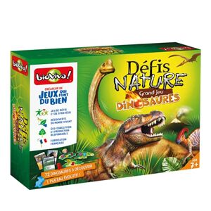 BIOVIVA - Grand Jeu - Dinosaures - Juego de Mesa Divertido Desde 7 años - 201056