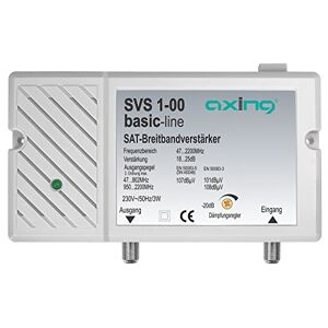 Axing SVS 1-00 - Amplificador de señal satélite (25 dB, 47-2200 MHz)