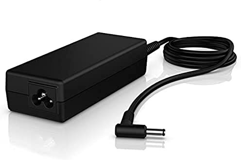 HP Adaptador de CA de Alimentación Inteligente de 90 W - (Conector de 4,5 mm, Compatible con Tablets y Notebooks), Color Negro