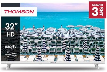 Thomson 32 Pulgadas (80 cm) HD LED Easy TV – 32HD2S13W - 2023