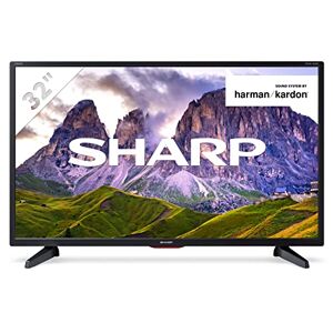 Sharp 32EA6E - TV 32 Pulgadas 32" (resolución 1368 x 720, 3X HDMI, 2X USB) Color Negro