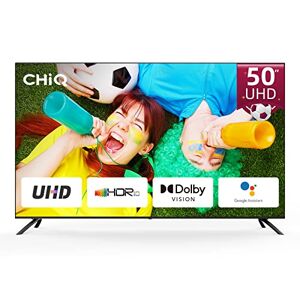 CHiQ U50H7A - TV Smart TV, 50", Android 11, Ultra HD, 4K, WiFi, Bluetooth, Google Assistant, Netflix, Prime Video, 3 x HDMI, 2 x USB
