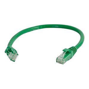 Cables To Go C2G Cable de conexión de red de 1 m Cat5e sin blindaje y con funda (UTP), color verde - Cable de red (color verde, Cat5e, U/UTP (UTP), RJ-45, RJ-45, Macho/Macho, Oro)