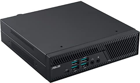 Asus Mini PC PB62-B3208AH - Mini Ordenador de sobremesa (Intel Core i3-10105, 8 GB RAM DDR4, 256 GB SSD M.2, Intel HD Graphics 630, Windows 11 Pro), Negro