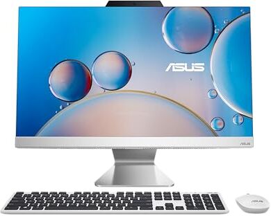 Asus M3700WYAK-WA032W - Sobremesa Todo en uno 27" Full HD (Ryzen 7 5825U, 16GB RAM, 512GB SSD, Radeon Graphics, Windows 11 Home) Blanco