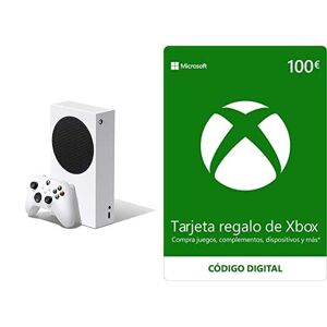 Microsoft Xbox Series S + Xbox Live - 100 EUR Tarjeta Regalo (Xbox Live Código Digital)