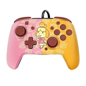 PDP Switch Rematch Wired mando ISABELLE Officially Licensed by Nintendo - Customizable buttons, sticks, triggers, and paddles - Ergonomic mandos