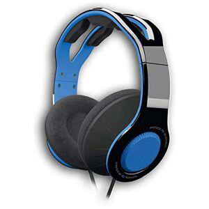 Gioteck - Tx30 - Cascos Gaming, Cable Audio Jack 3,5 Mm, Control de Sonido, Driver 40 Mm, Cascos con Microfono para Ps4, Xbox One, Nintendo Switch y PC (Azul y Negro) (Ps4)