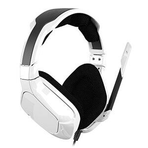 Gioteck - Auricular blanco estereo con cable SX6 con compatibilidad VR y multiplataforma (PS4)