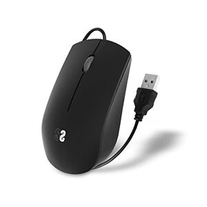 SUBBLIM Teclado Business Slim SILENCIOSO con Cable USB (Black)