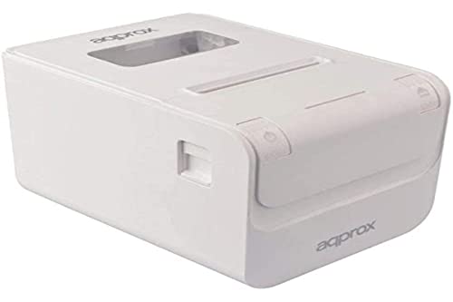 APPROX Impresora Pos80Amuse USB/Serie/Eth. Aut., Blanco