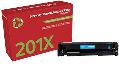 Xerox High Cyan Toner HP 201X OEM CF401X M252 M274 M277