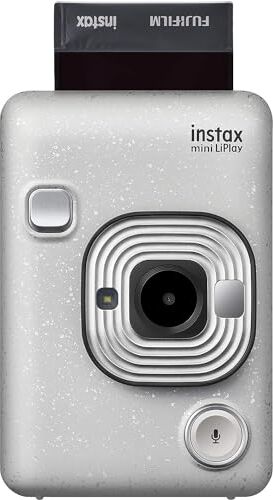 Fujifilm Instax Mini LiPlay Stone, Color Blanco